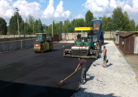 Устройство автодорог в Муханово и Сергиево-Посадском районе